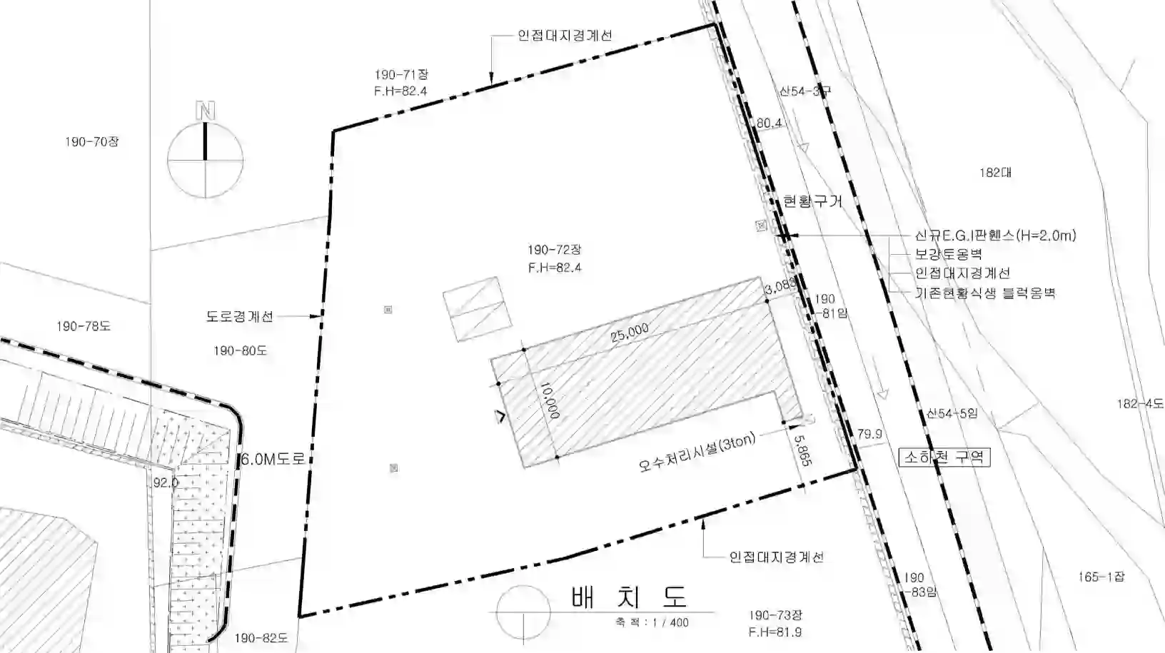 운암리 190-72 배치도 이미지
